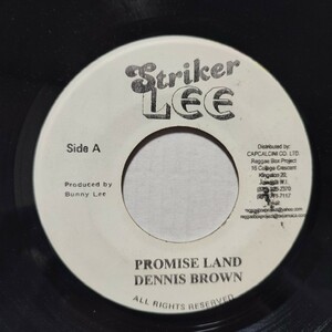 dennis brown - promise land ルーツ　レゲエ　レコード　送料無料　匿名配送