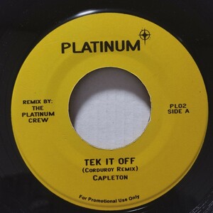 capleton - tek it off ブートリミックス beenie man - dude　レゲエ　レコード　送料無料　匿名配送