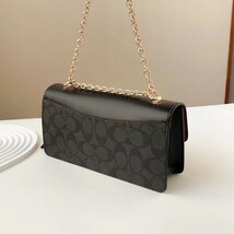 新作 2024 COACH コーチ 528 レディース ショルダーバッグ 斜めかけバッグ レディース コーチ アウトレット品_画像6