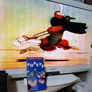 ★視聴確認済み★CARTOON・CLASSICS POPEYE カートゥーンクラシックス ポパイ アニメ ビデオ VHS