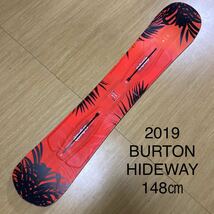 1円～★2019モデル★スノーボード★バートン★BURTON★HIDEWAY★148cm_画像1