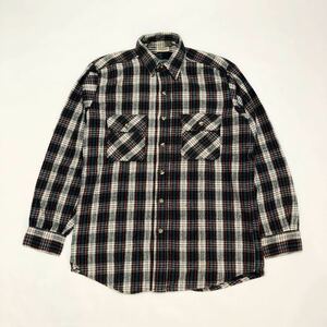 90’s/FIVE BROTHER/Long Sleeve Heavy Flannel Shirt/Made in USA/Medium/ファイブブラザー/長袖ヘビーネルシャツ/米国製/青×白×赤×緑