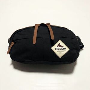 未使用/GREGORY/Tail Gate/旧ロゴ/旧タグ/Waist Bag/Daypack/SUNBIRD/Trad Black/652520647/グレゴリー/テール ゲート/トラッドブラック