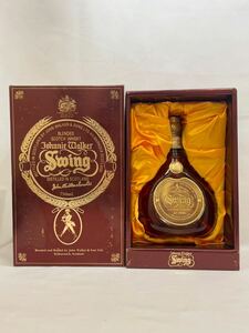 KT0105 未開栓古酒 Johnnie Walker/ジョニーウォーカー Swing スウィング スイング スコッチウイスキー 750ml 43% 箱付き