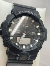 KT0112 CASIO/カシオ G-SHOCK Gショック GA-800 5535 デジアナ アナデジ ブラック 腕時計_画像5