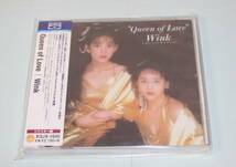 新品CD★Blu-spec★WINK(ウインク）「Queen of Love(クイーン・オブ・ラブ)」★2013年盤_画像3