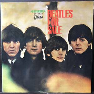 同梱歓迎 『ビートルズ・フォー・セール』Beatles for Sale 国内盤 LP レコード OP-7179 赤盤 ペラジャケ 帯なし