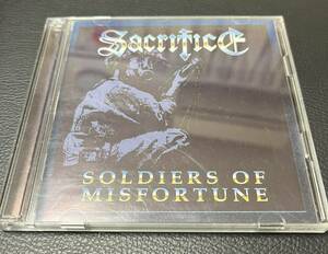 sacrifice soldiers of misfortune スラッシュ 激安 thrash sacred reich metallica evildead exhorder dyoxen dbc exciter oblivion