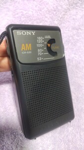 ソニー SONY、 AM ラジオ、ICR-S30(#2)