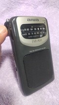  AIWA アイワ、 FM/AMラジオ、CR-AS11_画像1