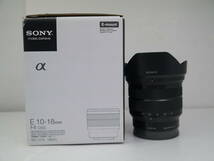 SONY E10-18mm F4 OSS SEL1018 実用品 スピード発送_画像1