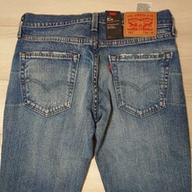 新品 未使用 タグ付き Levi's・511・リーバイス・31×32（ウエスト78 股下78)デニムパンツ 色落加工 ストレッチ素材 日本製_画像6