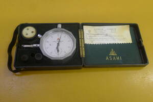 AA378 ASAHI/. island meter factory clock type tachometer SER/NO,35963 DATE,7007 tachometer measuring instrument meter manual / case attaching /60