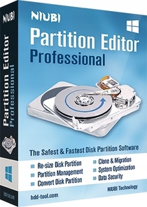 NIUBI Partition Editor ダウンロード版 永続版　正規品　日本語 ディスククローン　OS移行 Windows 11/10/8/7/ビスタ/XP 保証サポート有