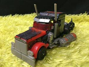 TF19【トランスフォーマー】ファイアー バースト オプティマス 全長：約17㎝ 現状品 車/ロボット/変身/おもちゃ