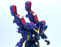 【1円スタート】HG ヒュッケバインMk-Ⅲ 塗装済み完成品 バンダイ スーパーロボット大戦OG　ヒュッケバインマーク3 ｍｋ-3 カトキハジメ_画像5