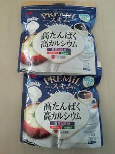 【新品】森永 PREMiL プレミルスキム 200g×2個 [ 高たんぱく 高カルシウム ビタミンC 食物繊維 シールド乳酸菌 ]　スキムミルク　低脂肪