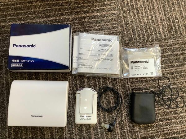 Panasonic 補聴器　ポケット型 WH-2400