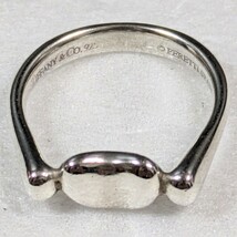 ⑦【TIFFANY&Co.】ティファニー エルサ・ペレッティ ビーン リング シルバー925 指輪　6号_画像2