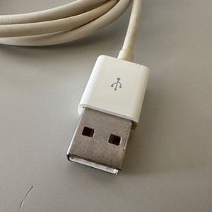 Apple アップル 純正 iPhone 4 充電ケーブル Dockコネクタ to USB-A SIMピン ロゴシールの画像4