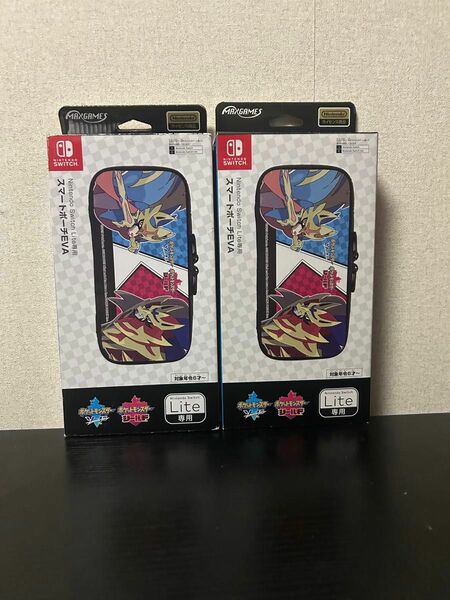 【任天堂ライセンス商品】Nintendo Switch Lite専用スマートポーチ EVA 伝説のポケモン 2個