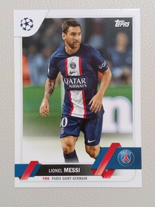 2022-23 TOPPS UEFA CLUB COMPETITIONS メッシ MESSI ベース #1