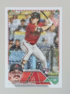 MLB 2023 TOPPS HOLIDAY MEGA BOX コービン キャロル CARROLL ベース ルーキー