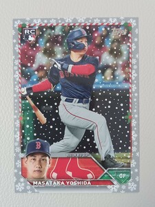 MLB 2023 TOPPS HOLIDAY MEGA BOX 吉田 正尚 メタリック パラレル ルーキー