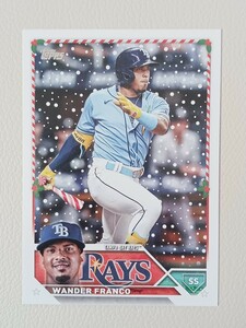 MLB 2023 TOPPS HOLIDAY MEGA BOX ワンダー フランコ FRANCO レア SP 