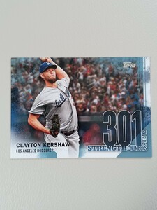 MLB 2023 TOPPS JAPAN EDITION カーショー KERSHAW STATISTICAL STANDOUTS インサート STRENGTH IN NUMBERS