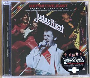 JUDAS PRIEST - DEFINITIVE EAST: NAGOYA & OSAKA 1978(2CD)plus Bonus DVDR