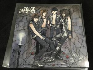 THE ZOLGE(ゾルゲ) 「FEEL NO FEAR」 ３曲収録　シングルレコード