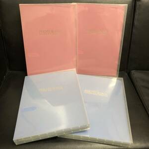 { miscellaneous goods } photo [na hippopotamus cocos nucifera : pocket album photo Lee na4 pcs. set ] E*L size :90 sheets red blue photograph storage 