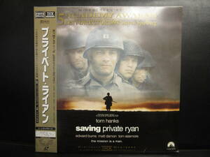 《LD》映画 「プライベート・ライアン：saving private ryan」 レーザーディスク版 再生：未確認