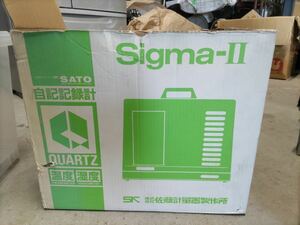 中古　サンコウ電子 SIGMA- 温度。温度記録計