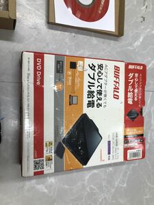 中古　BUFFALO ポータブルDVDドライブ DVSM-PC58U2V-BKC