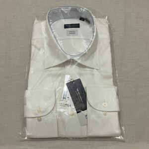 新品 THESUITCOMPANY スーツカンパニー 長袖 シャツ Yシャツ men's 上 白 white しろ ホワイト 3L スリムフィット SPECIAL SEWING メンズ