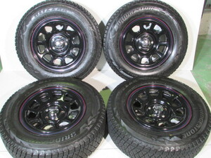 ☆DAYTONA SS■デイトナSS■215/70R16■114.3-5H/16-7J/+35■ブリヂストン■ブリザック■DM-V2■デリカD5.エクストレイル.アウトランダー等