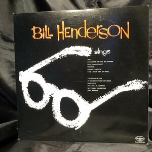 Bill Henderson / Sings LP Vee Jay Records・RVC