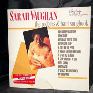 Sarah Vaughan / The Rodgers & Hart Songbook LP Mercury