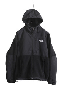 ノースフェイス フード付き デナリ ジャケット レディース S The North Face Denali フリース パーカー ジャンパー アウトドア ブルゾン 黒