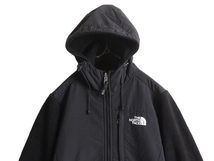 ノースフェイス フード付き デナリ ジャケット レディース S The North Face Denali フリース パーカー ジャンパー ブラック 黒 アウトドア_画像2