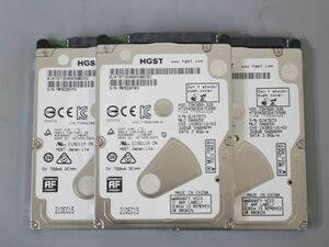 ●即決 ★HGST★HTS545032A7E680■SATA 2.5インチ 5400rpm 7mm 320GB×3個セット 動作確認済み〇