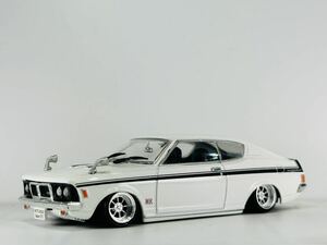 国産名車コレクション 1/43(改) ミツビシ ギャラン GTO アルミ深リム