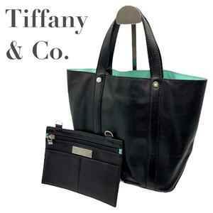 Tiffany & Co. ティファニー　トートバッグ　ポーチ付き　ハンドバッグ