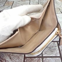 【 極上美品 】 コーチ 3つ折り 財布 コンパクトウォレット レザー ピンク×ホワイト ラウンドファスナー COACH_画像8