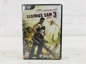 k0101-17★1円スタート 未開封 PCゲームソフト SERIOUS SAM 3 BFE シリアスサム3 日本語版る