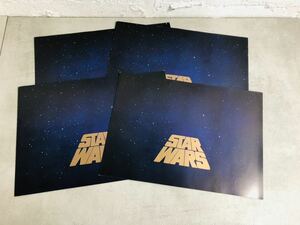 h0130-05★ 希少 プレスシート / スターウォーズ / STAR WARS / 非売品 まとめて 4点 