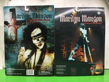 n0111-15★ 1円スタート 未使用 フィギュア Marilyn Manson ディスポーザブル ティーンズ/ THE BEAUTIFUL PEOPLE 2点セット_画像2