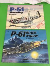 x0124-23★洋書 古書 in action シリーズ / P-51 P-61 / Junkers Ju 88 等 6点まとめて 模型 当時物_画像6